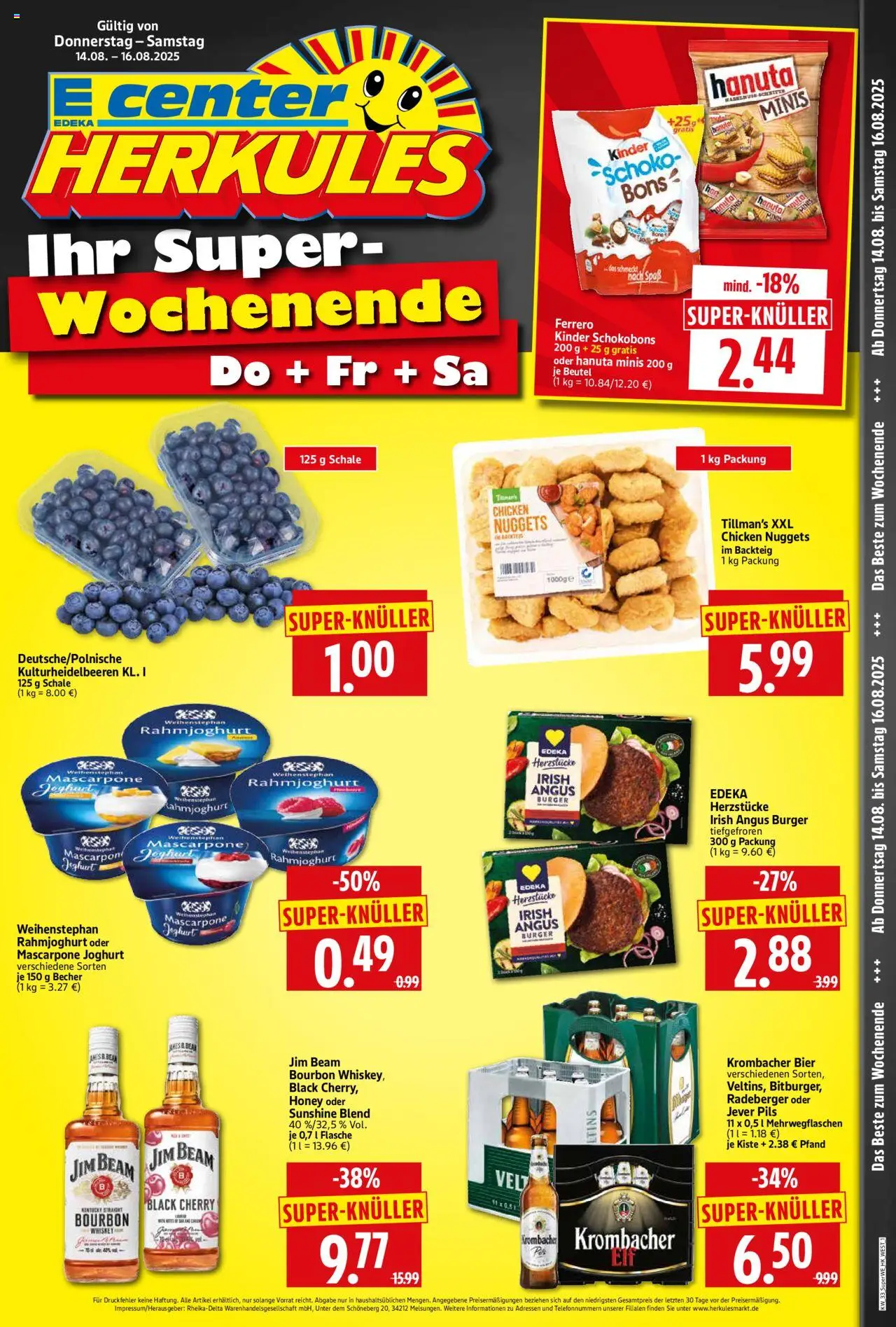 HERKULES Sonderbeilage (vom 14.08.2025 - 16.08.2025)