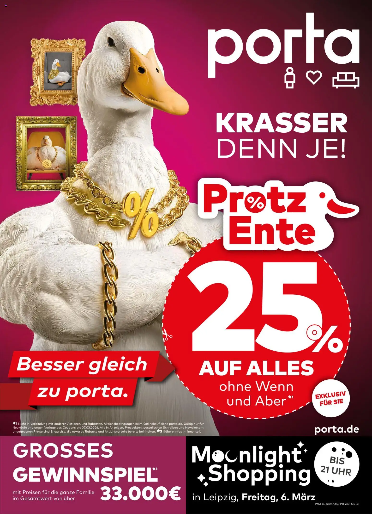 Vorschau von dem Prospekt des Geschäftes Porta!, gültig ab dem 01.03.2026