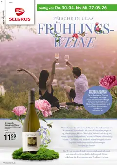 Vorschau von dem Prospekt des Geschäftes Selgros, gültig ab dem 30.04.2026
