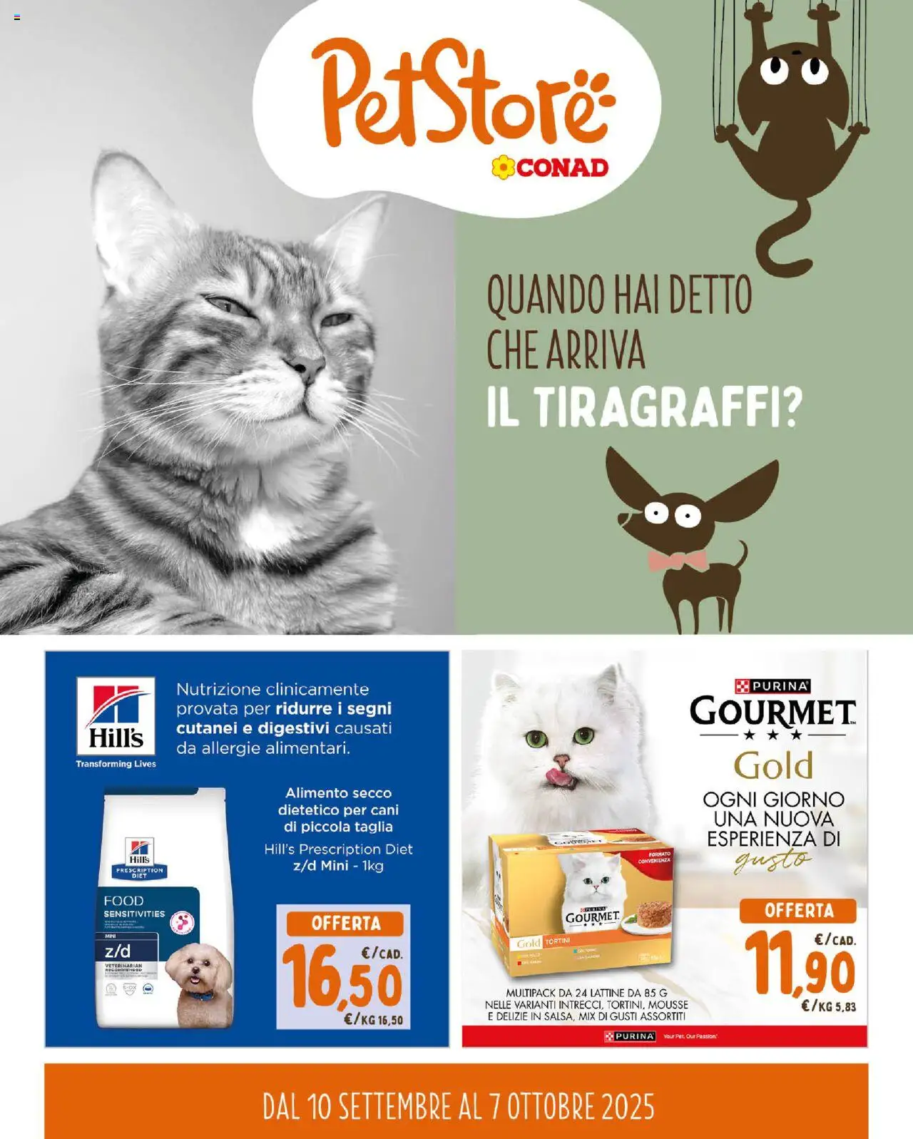 Volantino Conad valido da 10/09/2025 numero di pagina 1