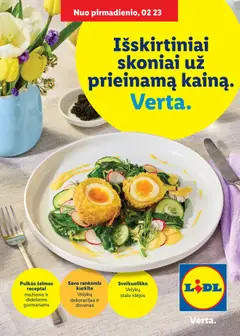 LIDL parduotuvės leidinio LIDL leidinys - Velykų katalogas galiojančio nuo 2026.03.01 peržiūra