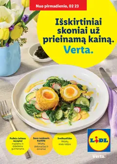 LIDL parduotuvės leidinio LIDL leidinys - Velykų katalogas galiojančio nuo 2026.03.01 peržiūra