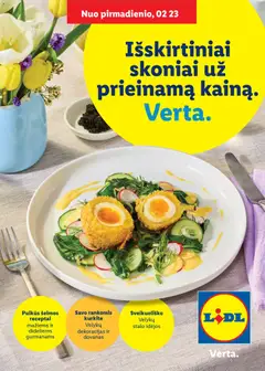 LIDL parduotuvės leidinio LIDL leidinys - Velykų katalogas galiojančio nuo 2026.03.01 peržiūra