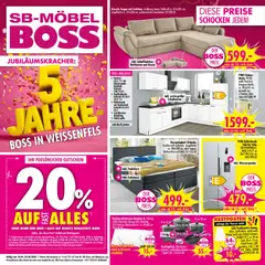 Vorschau von dem Prospekt des Geschäftes SB Möbel Boss, gültig ab dem 18.04.2026