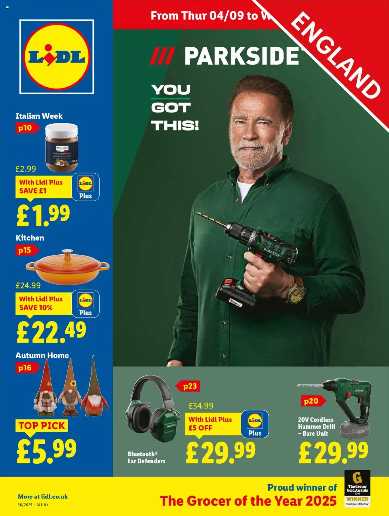 Lidl shop Lidl Weekly valid from 04/09/2025 - Page number 1