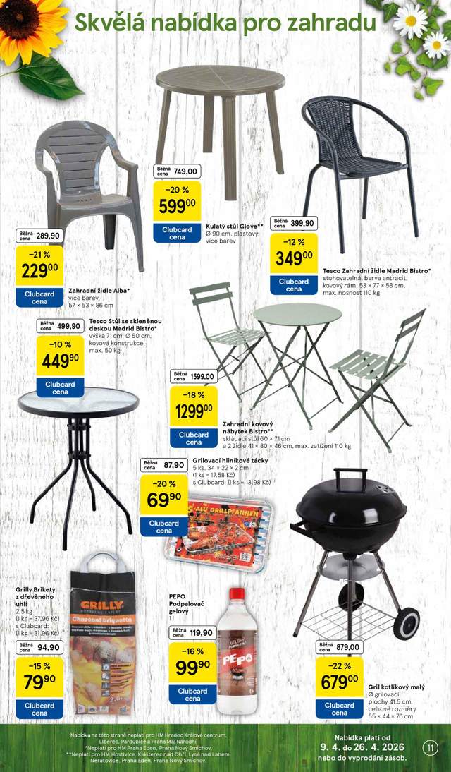 Nový Tesco leták od 15.04.