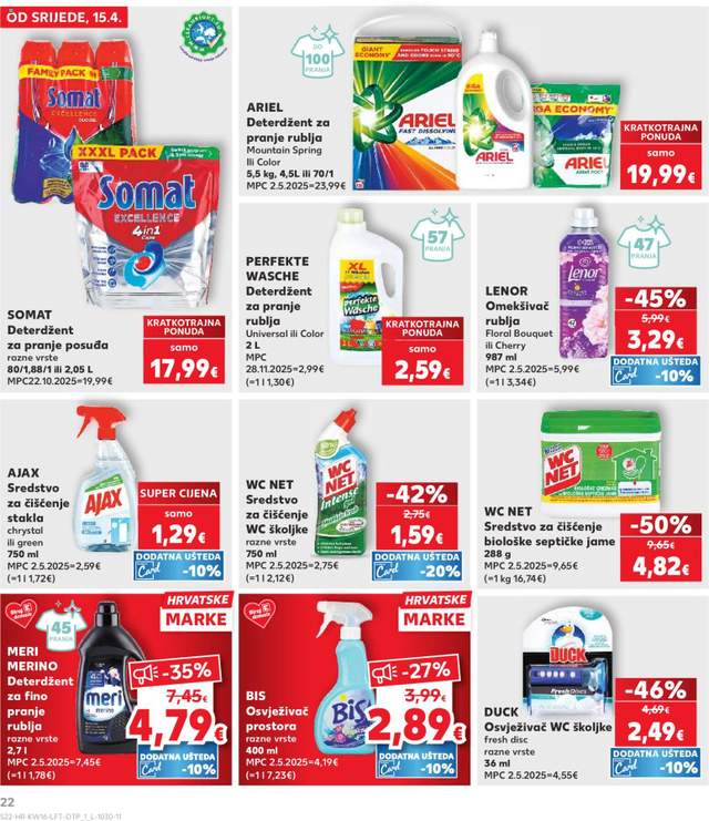 Novi Kaufland katalog od 15.04.