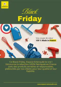 Prévisualisation de Black Friday du magasin Espace Emeraude formulaire valide 25/11/2025
