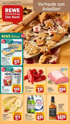 Vorschau von dem Prospekt des Geschäftes Rewe, gültig ab dem 17.11.2025