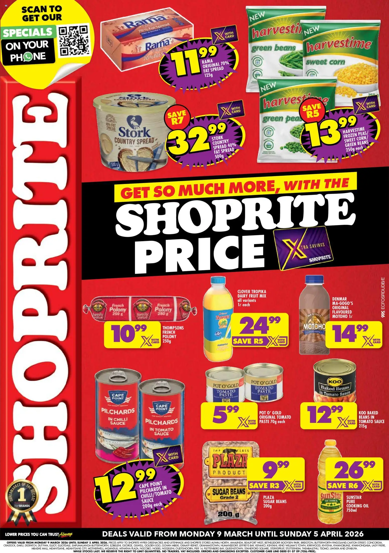 Preview of Shoprite flyer valid from 09/03/2026