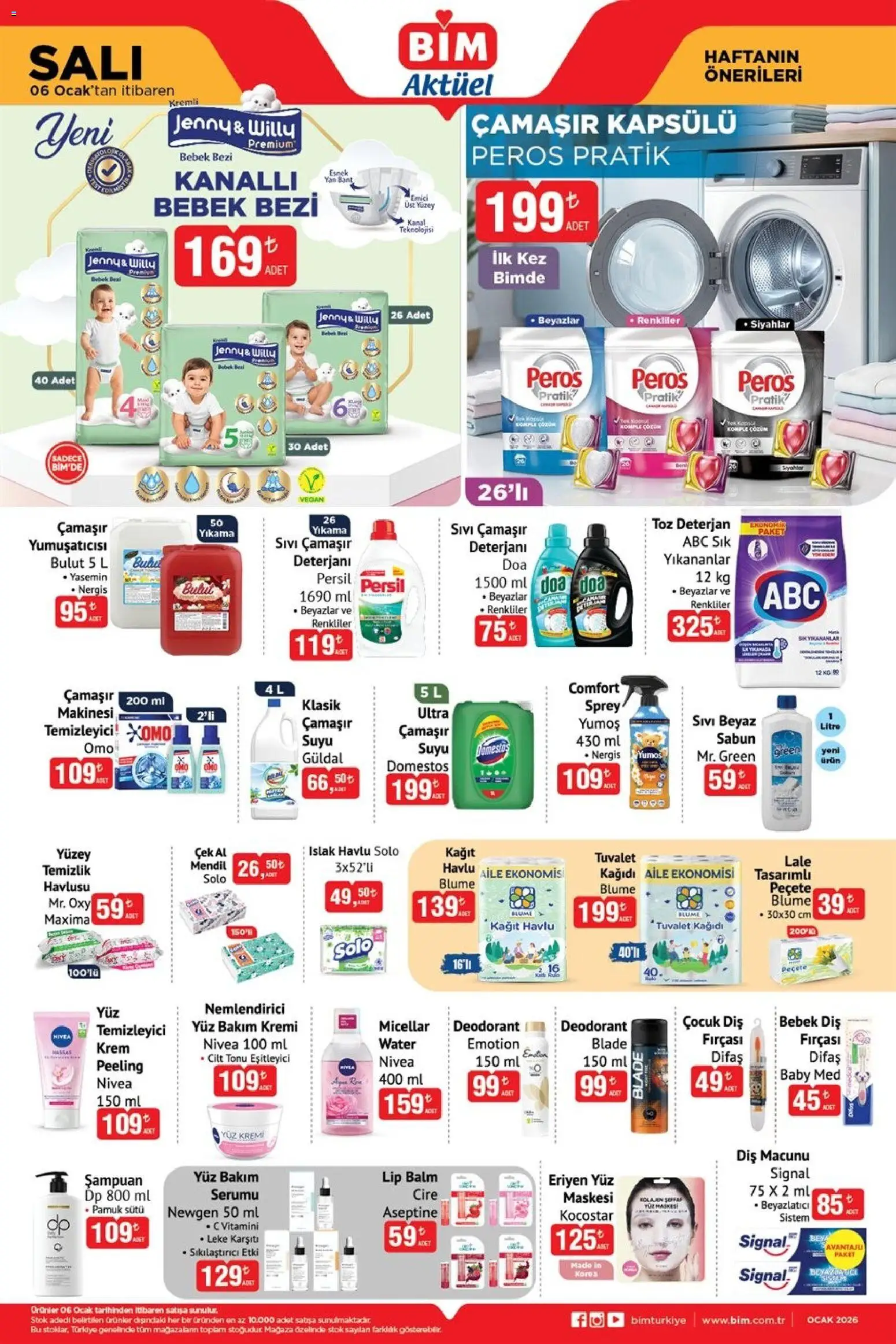 BİM Katalog 06.01.2025 - Broşürünün önizlemesi