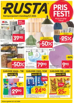Forhåndsvis Kundeavis fra butikk Rusta gyldig fra 05/01/2026