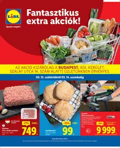 Lidl - Lidl Budapest megtekintése, amely érvényes 2026.03.12.-től