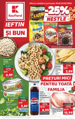 Previzualizarea de cataloage: Kaufland Bârlad valabil de la 18.02.2026
