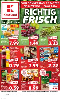 Vorschau von dem Prospekt des Geschäftes Kaufland, gültig ab dem 02.04.2026