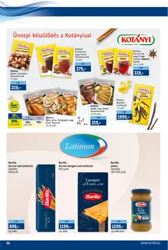 Metro - Akciós újság Metro megtekintése, amely érvényes 2025.12.01.-től | Oldal: 22