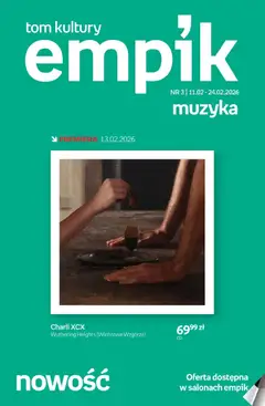 Pogląd gazetki "Tom kultury - Muzyka" ze sklepu Empik ważnej od 11.02.2026