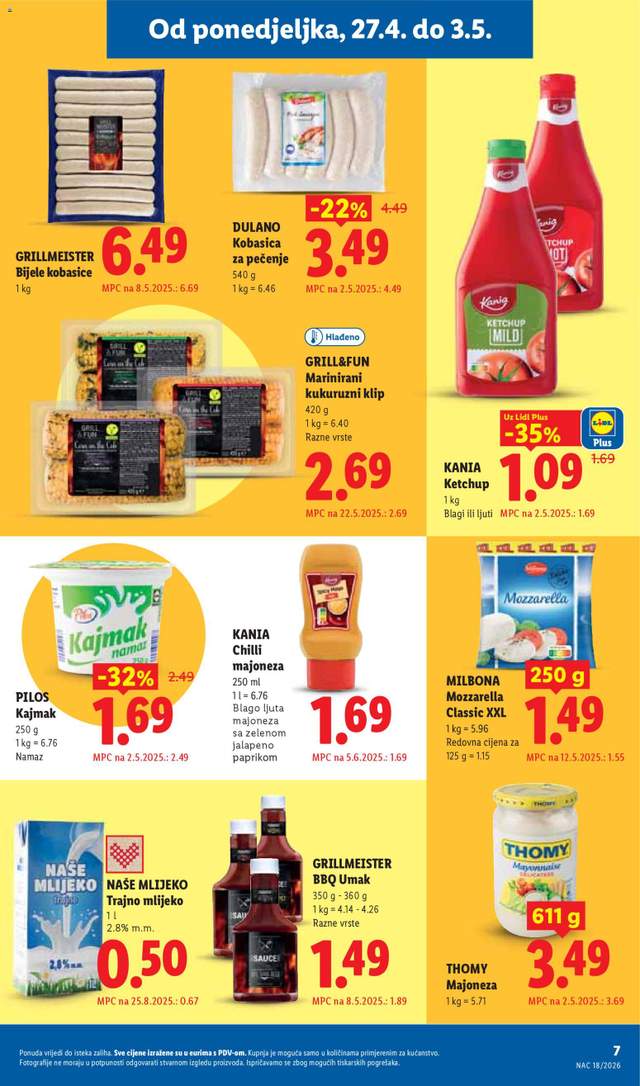 Novi Lidl katalog od 27.04.