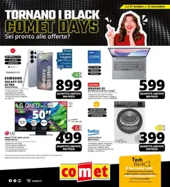 Anteprima dell'opuscolo Black Friday dal negozio Comet valido da 31/10/2025