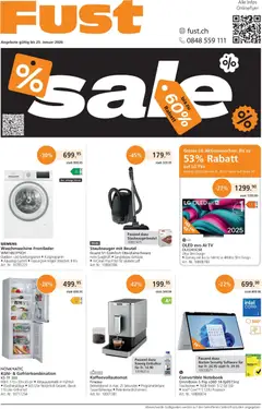 Vorschau des Merkblatts Aktionen vom Shop Fust gültig von 25.12.2025 bis 25.01.2026