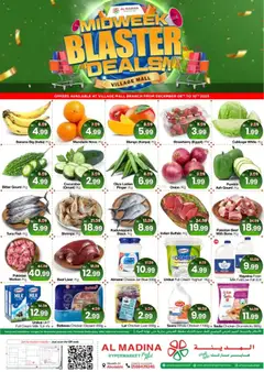 Preview of the catalogue Midweek Blaster Deals - Village Mall, Abu Dhabi of store Al Madina valid from 8 Dec, 2025