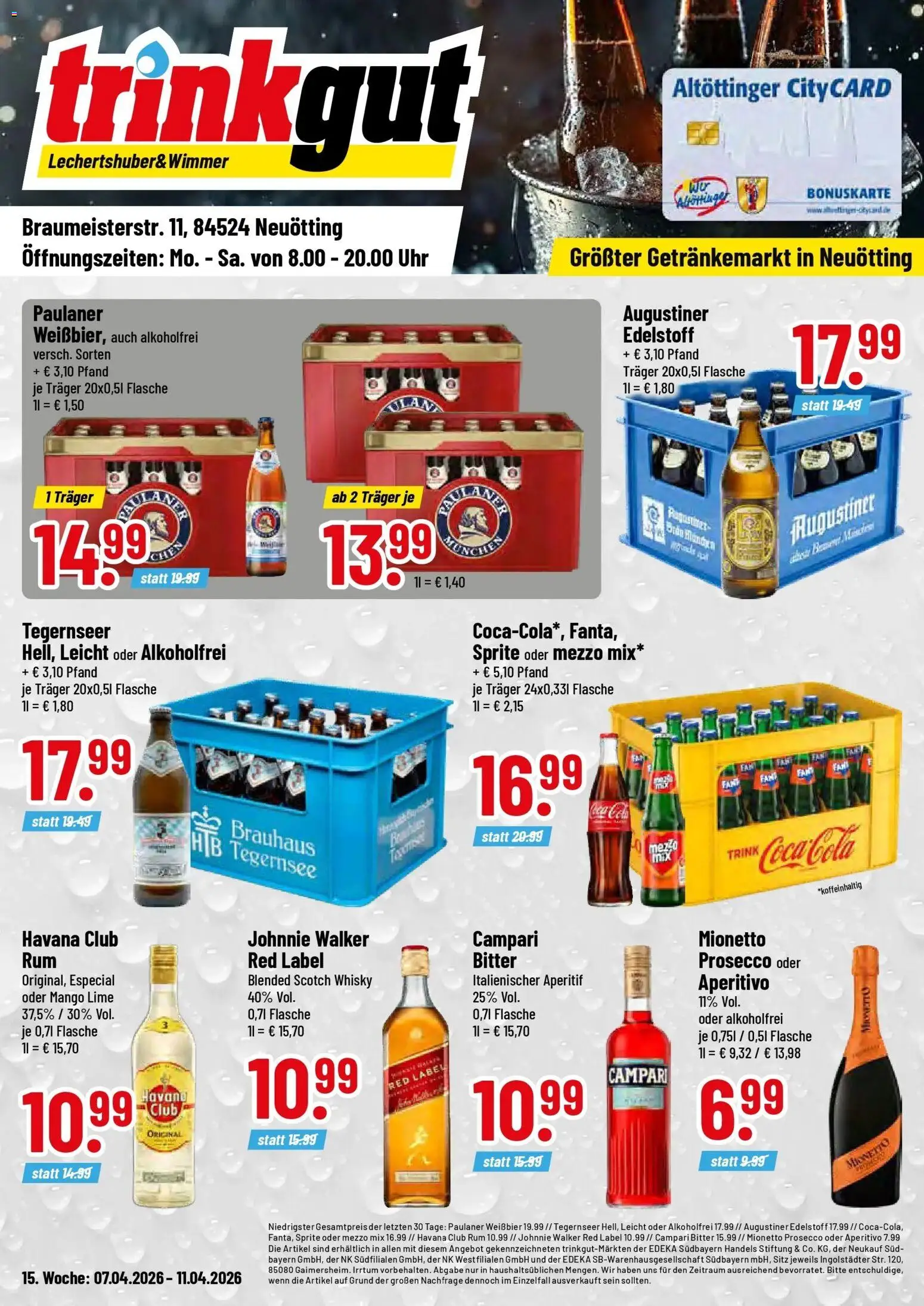 Vorschau von dem Prospekt des Geschäftes Trinkgut, gültig ab dem 05.04.2026