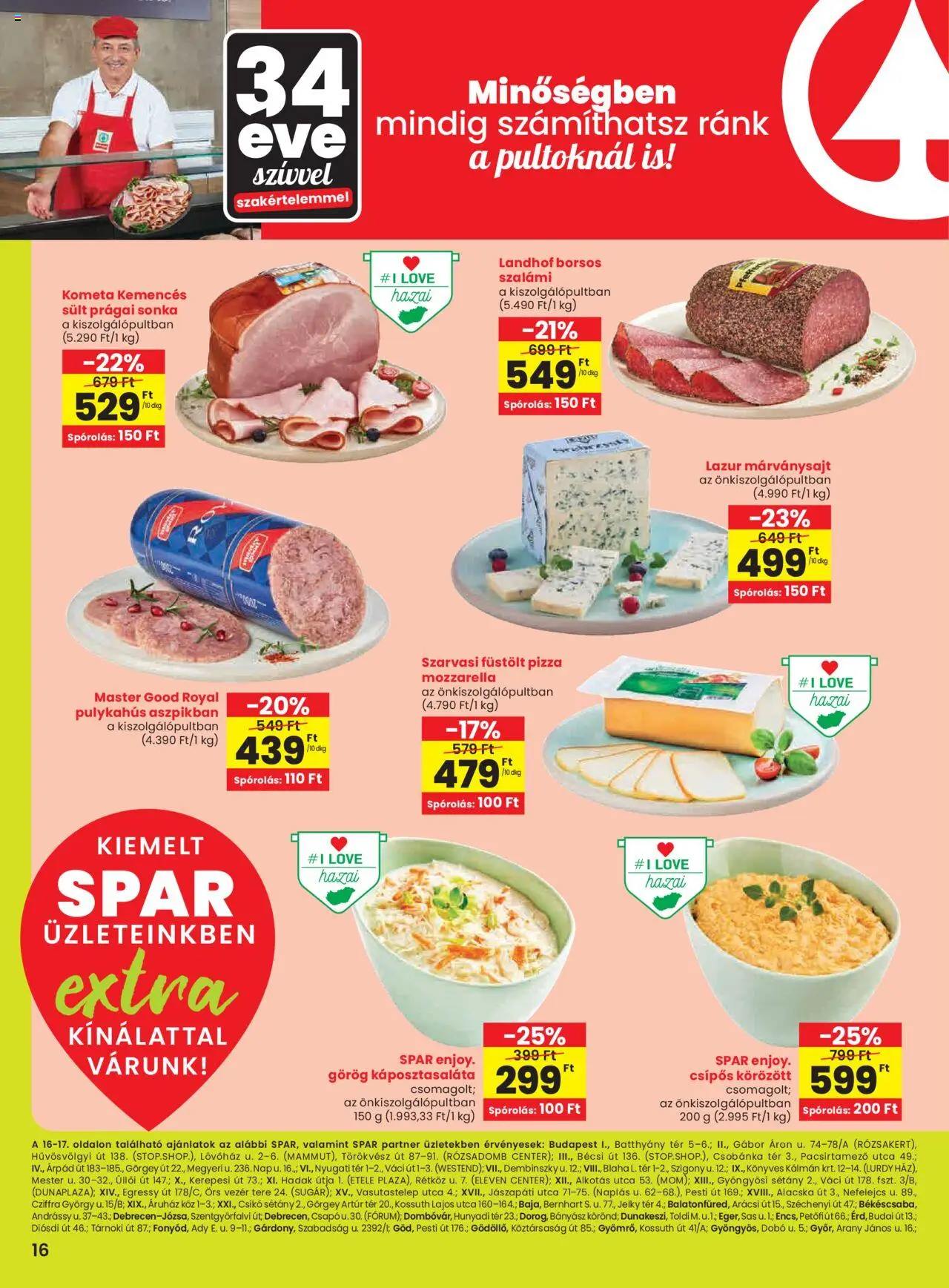 Interspar aktuális szórólap, érvényes 2025.09.04.-től - 1 oldal