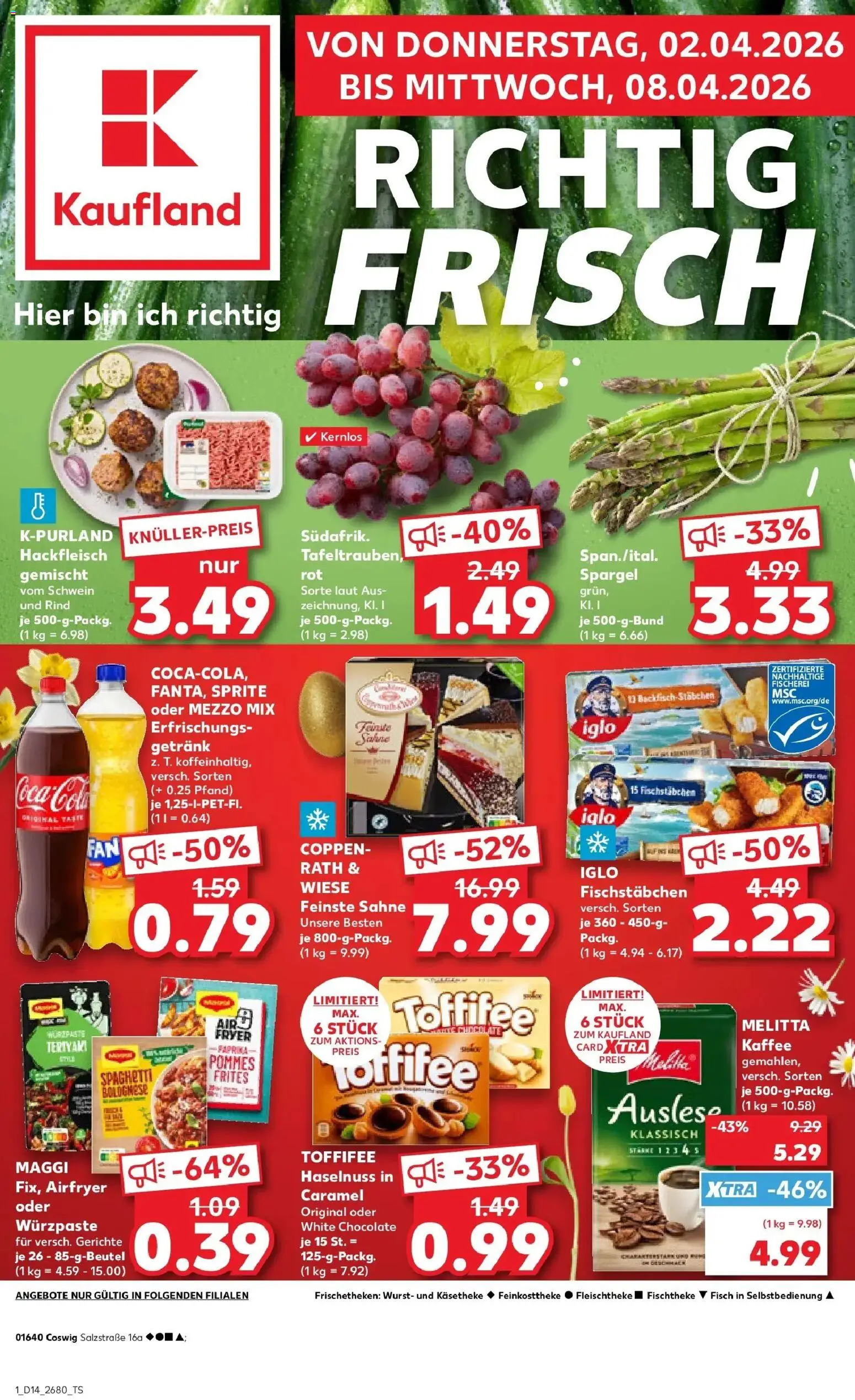 Vorschau von dem Prospekt des Geschäftes Kaufland, gültig ab dem 02.04.2026