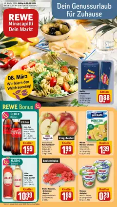 Vorschau von dem Prospekt des Geschäftes Rewe, gültig ab dem 01.03.2026