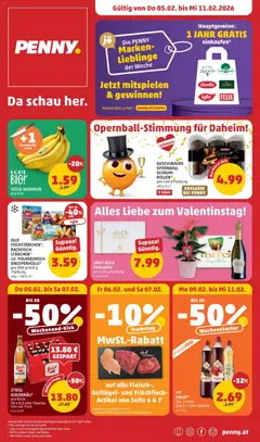 Vorschau der Angebote: Penny Markt Prospekt aktuell gültig ab 05.02.2026