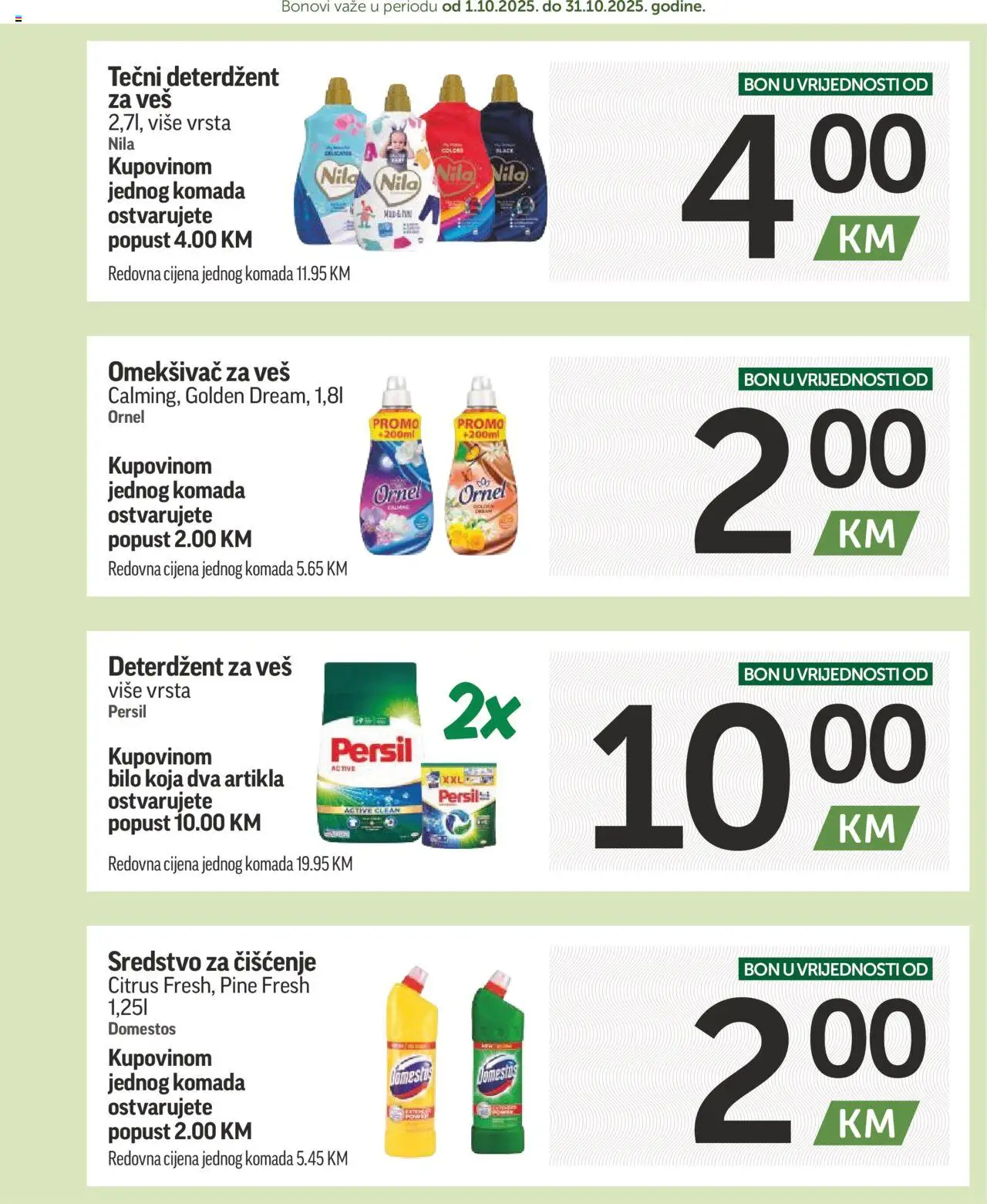 Pregled letka Katalog Super Bonbonjera trgovine Crvena jabuka vrijedi od 2025.10.01