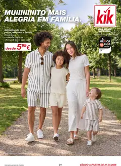 Pré-visualização do folheto da loja KIK válida a partir de 27/04/2026