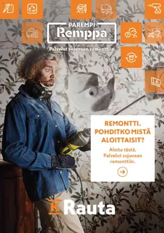 Kaupan K-Rauta K-Raudan palvelut sujuvaan remonttiin esikatselu, voimassa 08/01/2024
