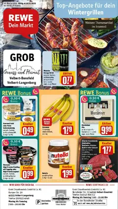 Vorschau von dem Prospekt des Geschäftes Rewe, gültig ab dem 09.11.2025