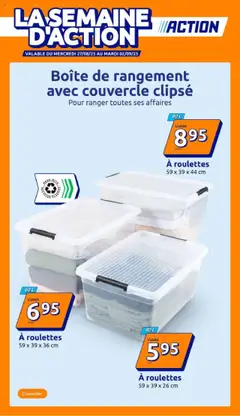 Prévisualisation de Catalogue de la semaine du magasin Action formulaire valide 27/08/2025