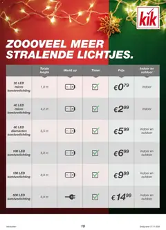 Voorbeeld van Black Friday van winkel KiK geldig vanaf 16-11-2025 | Pagina: 19