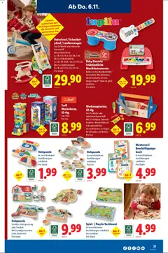Vorschau des Merkblatts Aktionen vom Shop Lidl gültig von 06.11.2025 bis 12.11.2025 | Seite: 21
