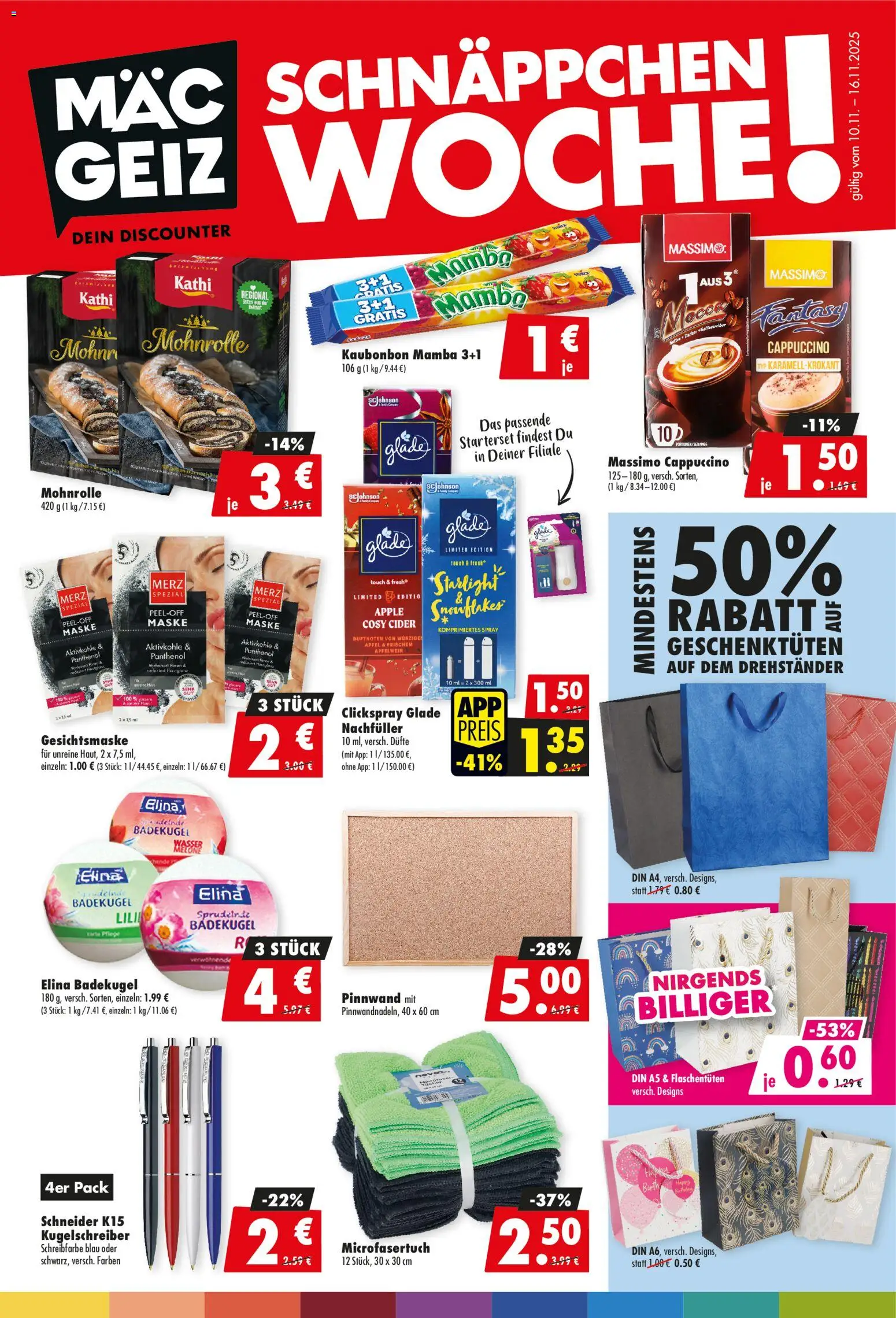 Vorschau von dem Prospekt des Geschäftes Mäc Geiz, gültig ab dem 10.11.2025