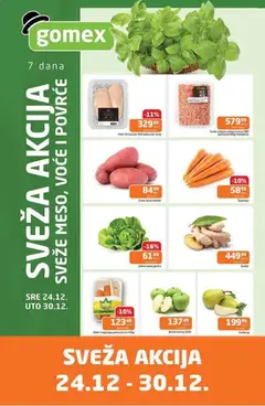 Pregled Gomex kataloga - važi od 24.12.2025
