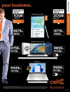 Preview of Cell C flyer valid from 16/09/2025 | Page: 47