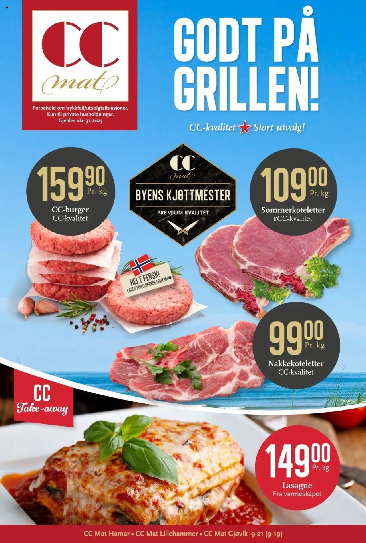 Kundeavis CC Mat gyldig fra 28/07/2025 - Sidenummer 1