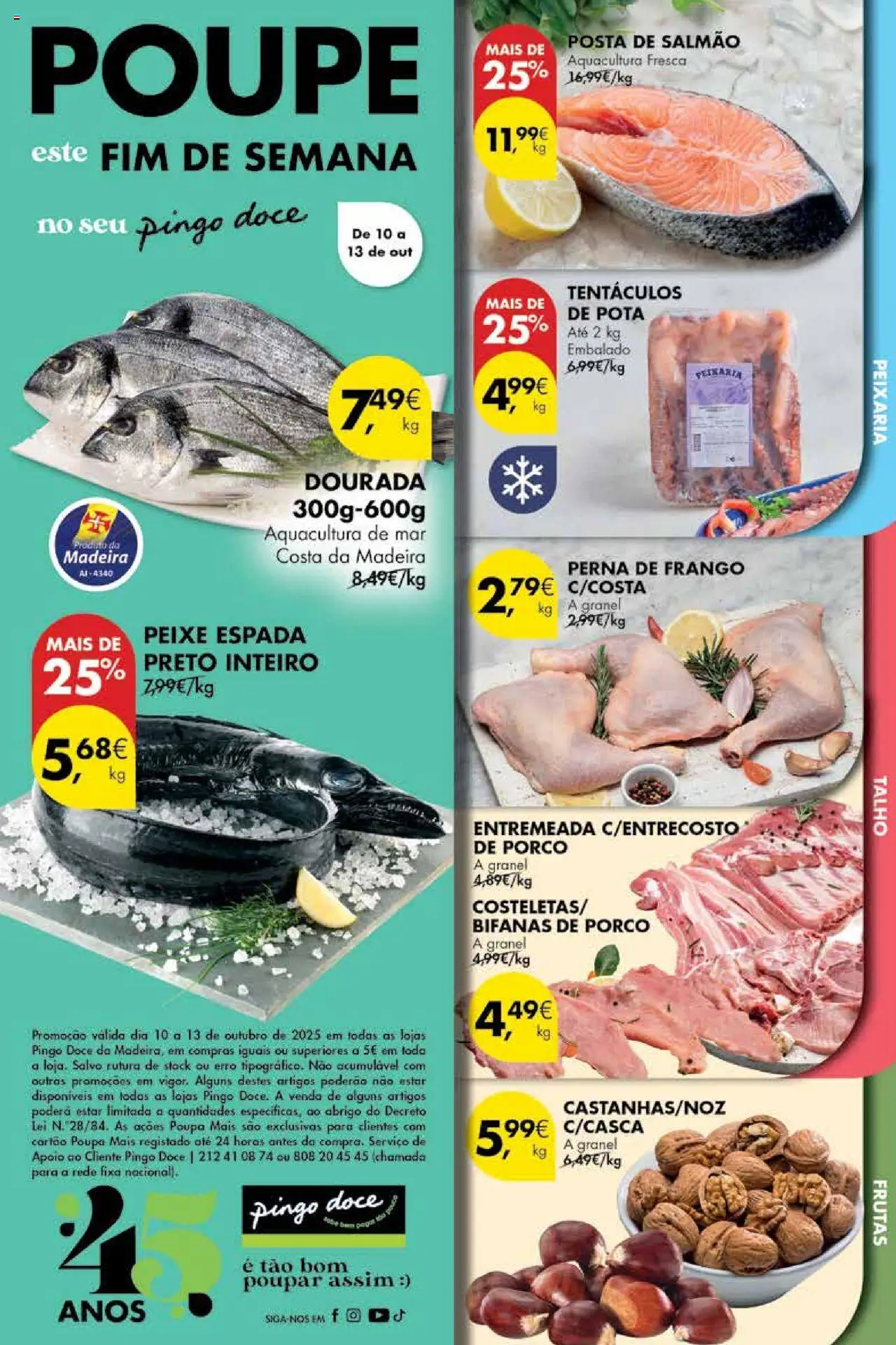 Pingo Doce Folheto de 10/10/2025 - catálogo esta semana - página 1