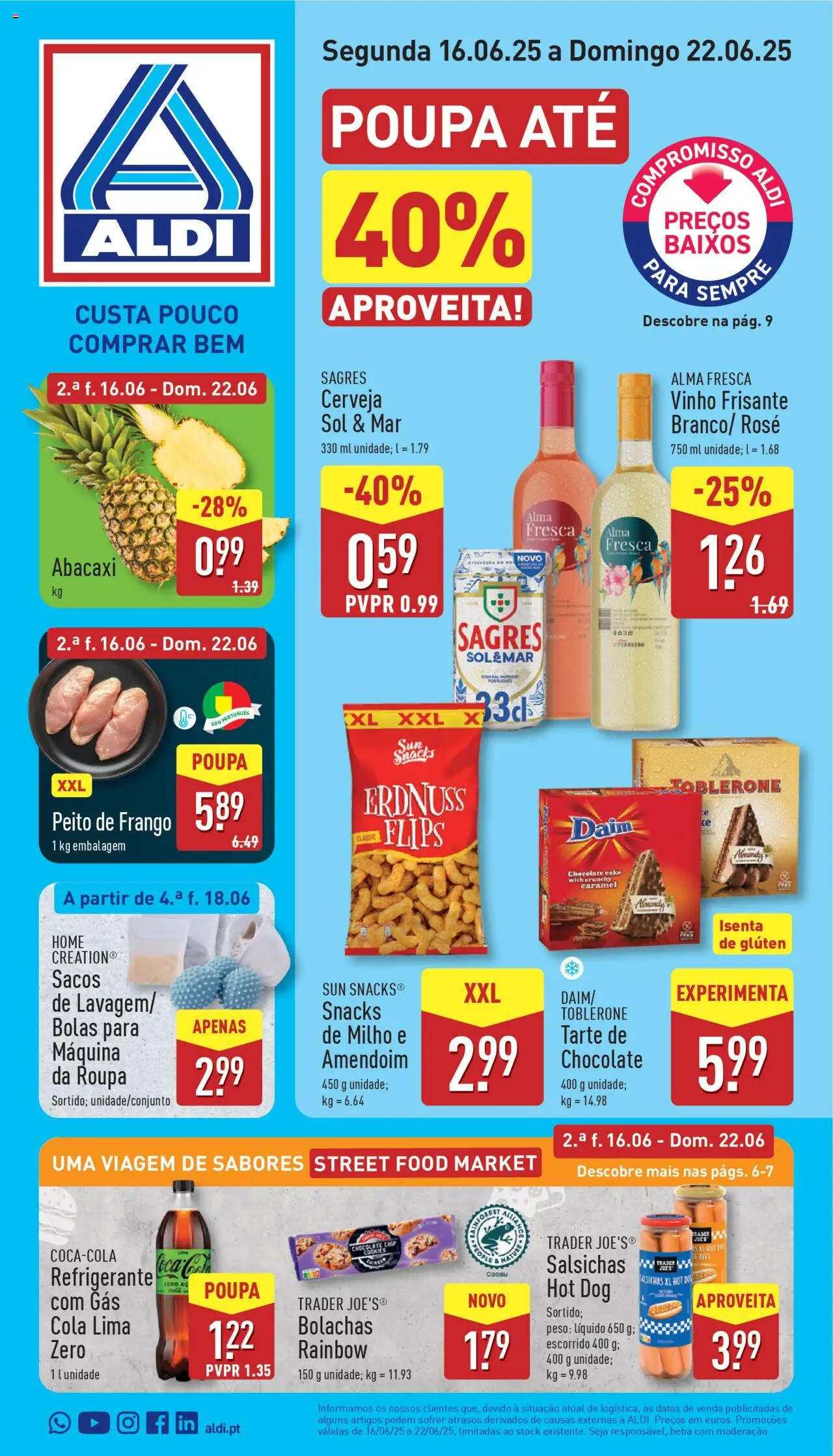 Aldi Folheto de 16/06/2025 - catálogo esta semana - página 1