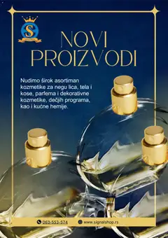 Pregled Signal Plus kataloga - važi od 28.10.2025