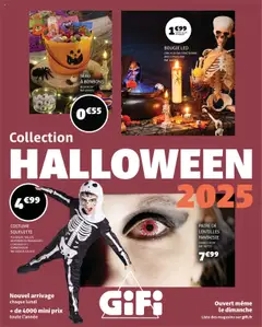 Prévisualisation de Catalogue du magasin GiFi formulaire valide 30/09/2025
