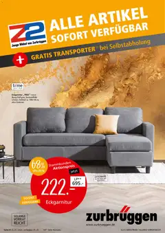 Vorschau von dem Prospekt des Geschäftes Zurbrüggen, gültig ab dem 05.12.2025