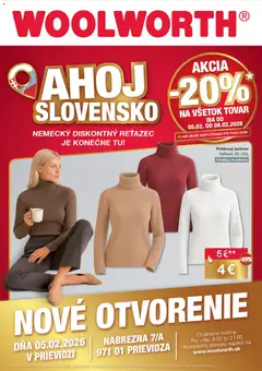 Náhľad Woolworth letáku platného od 01.02.2026
