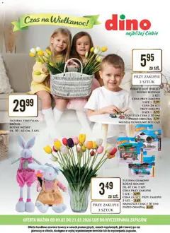 Pogląd gazetki "Dino gazetka - Czas na Wielkanoc" ze sklepu Dino ważnej od 09.03.2026
