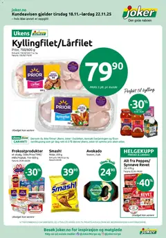 Forhåndsvis Kundeavis fra butikk Joker gyldig fra 18/11/2025