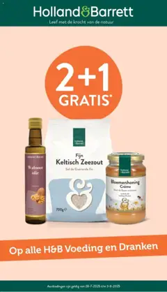 Voorbeeld van Folder van winkel Holland & Barrett geldig vanaf 28-07-2025